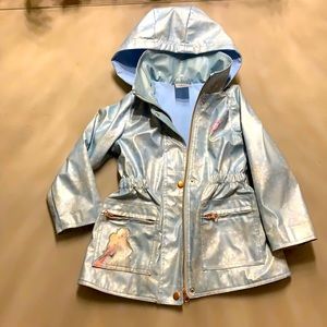 Disney Elsa Anna Frozen raincoat. Toddler 4/5. Great condition.